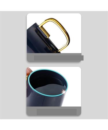 DIGJOBK Orange Toothbrush Cup with Handle | Reusable Sturdy Bathroom Essentials | Ideal for Toothbrush & Toothpaste Storage - Buy Online on GoSupps.com