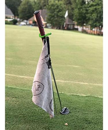 V-Shaped Golf Club Stand - Durable Stainless Steel, Keeps Clubs Clean & Dry, Easy to Carry - Buy Online on GoSupps.com