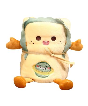 Gralara 90x115cm Flannel Throw Blanket Comfortable Portable Warm Cozy Blanket for Winter Picnic Kindergarten Car Bear