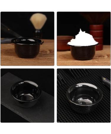 Beaupretty 3-Piece Shaving Bowl Set - Plastic Soap Brush & Cup for Beard Grooming & Hairdressing - Ideal for Razor Soap Cream - Buy Online on GoSupps.com