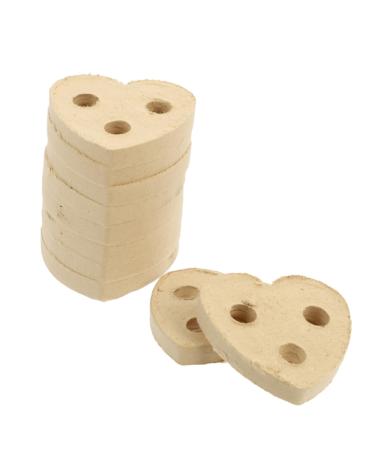 Lurrose 10st ai cake Chinese Moxibusion Pads Chinese natural moxibustion sticks Moxi patches Moxibusion patches acupuncture products sticker moxa care moxibusmate khaki 4.5x4.5cm