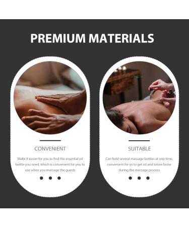 Portable Oil Lotion Storage Pouch - Waist Cloth Organizer for Essential Bottles & Massage Items - Buy Online on GoSupps.com