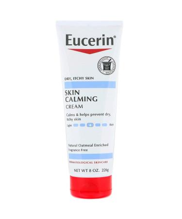 Eucerin U-BB-1416 Calming Creme Daily Moisturizer - 8 oz - Moisturizer Cream
