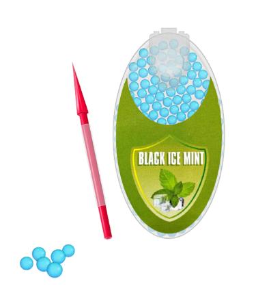 poulbee 1 Box of 111 Mint Crush Balls Menthol Aroma Capsules Filter Flavored Beads Various Flavors to Choose from (Blue Mint) (tz-13)