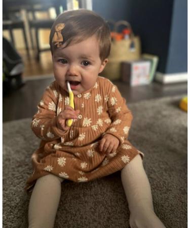 ALinmo 80 Pcs Small 2 Inch Baby Hair Clips - Ribbon Covered Hair Bow Clips for Baby Fine Hair - Buy Online on GoSupps.com