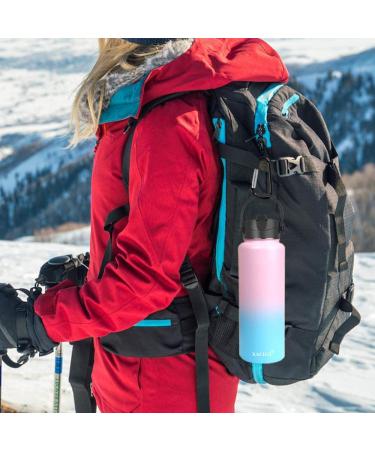 XACIOA Straw Lid for Hydro Flask Wide Mouth Bottles - Fits Most Sports Water Bottles - Black - Buy Online on GoSupps.com