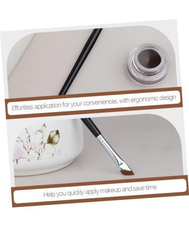 Didiseaon 2pcs Eyebrow Brush Makeup Brush Eye Liner Brush Angled Concealer Brush Flat Fine Tip Miss - Buy Online on GoSupps.com