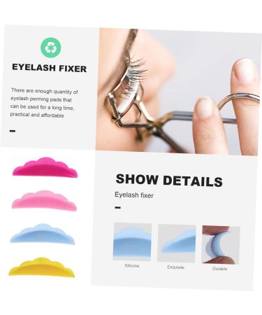 IWOWHERO 40 Pairs Eyelash Silicone Gasket Makeup Tools Eyelash Makeup Tool Silicone Eyelash Lash Lift Curler Pad Eyelash Beauty Tool Lash Curler De Silica Gel Triple Eyelash Brush - Buy Online on GoSupps.com