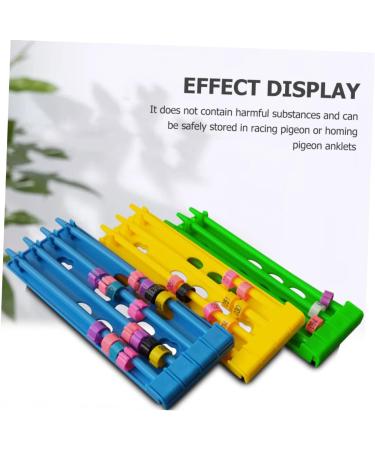 Beavorty 6 Pcs Pigeon Ring Stand Labels Pigeon Ring Bands Racing Pigeon Accessory Racing Pigeon Ring Round 20x7cmx2pcs As Shownx2pcs - Buy Online on GoSupps.com