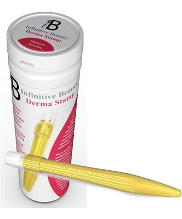 Infinitive Beauty Professional Derma Stamp - Titanium Microneedle (0.2mm to 3.0mm) for Optimal Skin Care - Buy Online on GoSupps.com
