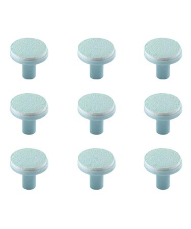 Baby Nail Trimmer Pads Brounit - Nail Trimmer Replacement Pads Baby Nail File Sandpaper Pads Electric Baby Nail Grinding Heads Universal for Standard Baby Nail Trimmer (1 D - Blue Grinding Head (Above 12Month))
