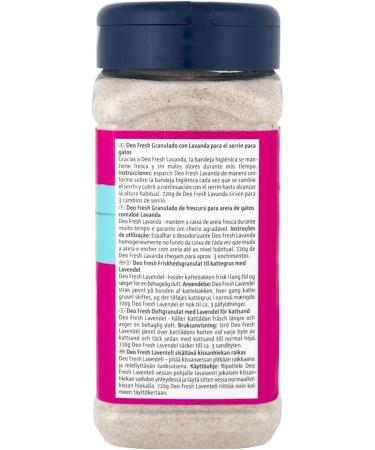 Vitakraft Deo Fresh Lavender - Cat Litter Freshness Granules | Aroma-Sealed Shaker 720g | Delicate Fragrance for a Clean Home - Buy Online on GoSupps.com
