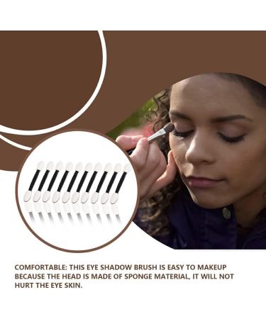 Dajidafu 10 Pieces Brush Double Sided Sponge Tipped Applying Eye Shadow Make Up DIY Salon Beginner Applicators Color Random - Buy Online on GoSupps.com