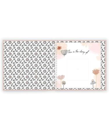 Lucy Darling Wildflower Meadow Luxury Baby Memory Book - First Year Journal album for baby girl - Keepsake Pregnancy and Baby Record Book - Buy Online on GoSupps.com