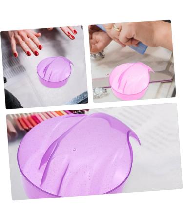 Vaguelly 4pi ces Bol De Trempage Pour Manucure Pot De Dissolvant Pour Vernis Plateau De Retrait Des Ongles Pour Salon De Manucure - Buy Online on GoSupps.com