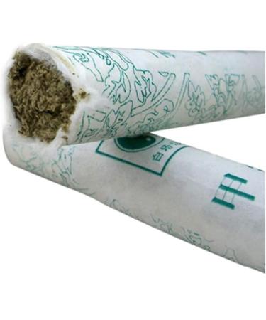 Moxa Tube Moxa Sticks - Handmade Mugwort Rolls for Moxibustion | 5-Year Purity | 10 Per Box | Body Massage for Moxa Therapy - Buy Online on GoSupps.com