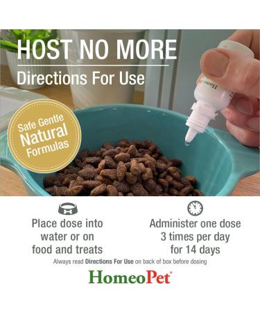 HomeoPet Multiple Species 14807 Host No More 15ml - Buy Online on GoSupps.com