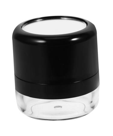 Healeved Powder Holders Mini Containers with Lids Empty Powder Jar Body Butter Jars Loose Powder Container Small Jar Plastic Jars Sample Jars Cosmetic Sample Containers Small Powder Jar