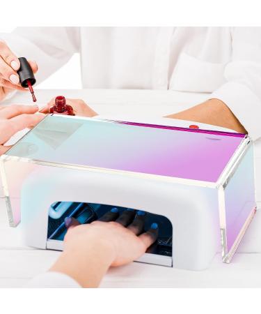 Acrylic Nail Arm Rest Cushion - Aurora Transparency | Thickened Hand Pillow for Manicures | Nail Tech Arm Holder Stand for Salon Tables - Buy Online on GoSupps.com