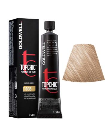 Goldwell Topchic hair color saharabl. pastel blue 10GB 1 pack (1 x 60 ml) saharabl. pastel blue 10GB 60 ml (1 pack)