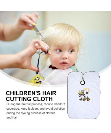 Lurrose Cartoon Kids Hair Cutting Cape | Stylish Salon Barber Cape for Children - Perfect for Haircuts & Hairdressing - Buy Online on GoSupps.com