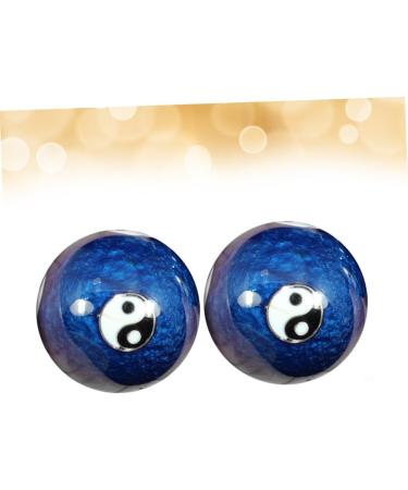 Magiclulu 3 Sets of Baoding Balls - Blue Traditional Hand Massage & Wellness Gift | Kegel Balls | Enamel Gymnastics | Chinese Massage Balls - Buy Online on GoSupps.com