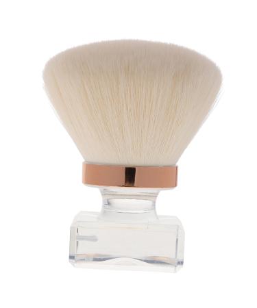 face Mushroom head Miss blush brush Makeup Tools plastic powder brush artificial fiber paint Foundation Brush manicure white highlighter makeup brush round head makeup powder