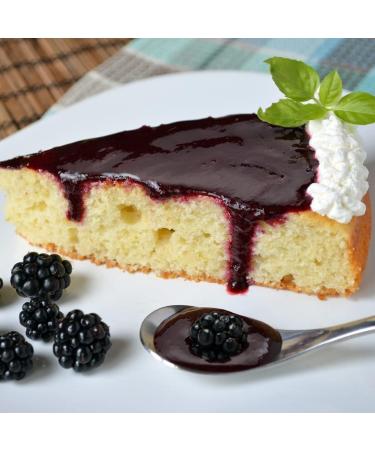 Mounit El Bait Blackberry Syrup 570ml 100% Natural Product of Lebanon - Buy Online on GoSupps.com