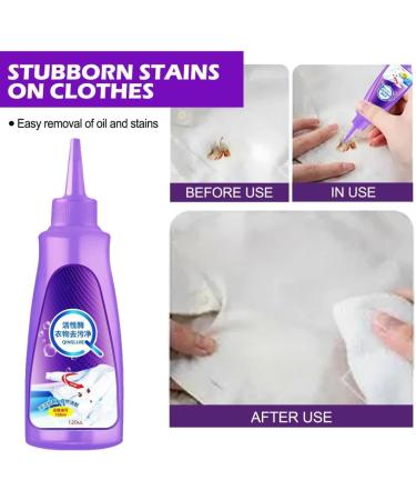 Active Enzyme Laundry Stain Remover - White Shirt Guardian Active Enzyme Laundry Stain Remover Garment Tough Stain Cleaner Oil Remover Clothes Stain Remover (2PC) - Buy Online on GoSupps.com