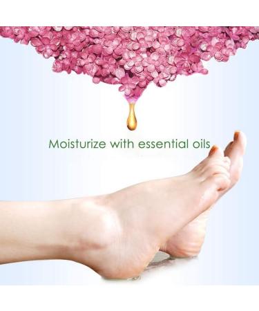 PRO 11 WELLBEING Moisturising Socks for Dry Cracked Heels and Feet - Pink - Buy Online on GoSupps.com