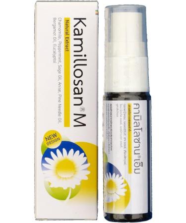 Kamillosan M Spray 15ml with Chamomile and Essential Oils - Pack of 2 - Buy Online on GoSupps.com