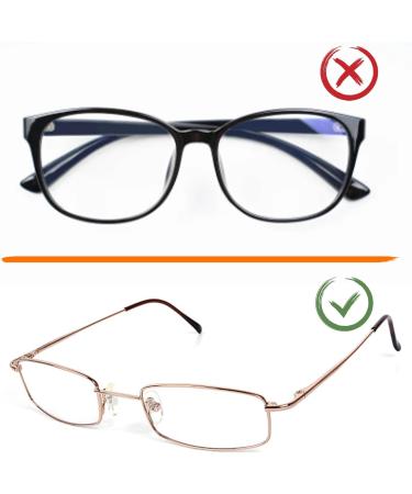 20 Pairs Silicone Nose Pads | Transparent Slipproof Air Chamber Pads for Glasses & Sunglasses | Soft Comfortable Accessories - Buy Online on GoSupps.com