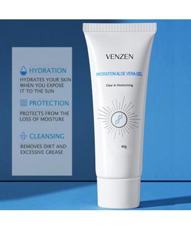 VENZEN 2Pcs Clear Tender Skin Sunscreen Set SPF35 - Aloe Vera Anti-Freckle UV Protection for Face & Body - Summer Skin Care - Buy Online on GoSupps.com