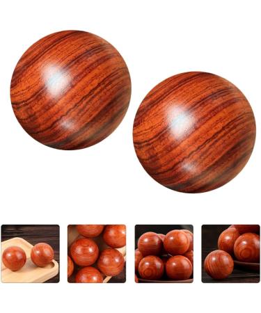Healeved 6 Pieces Solid Wood Massage Balls - Foot Massage Devices for Muscle Relaxation & Exercise - Buy Online on GoSupps.com