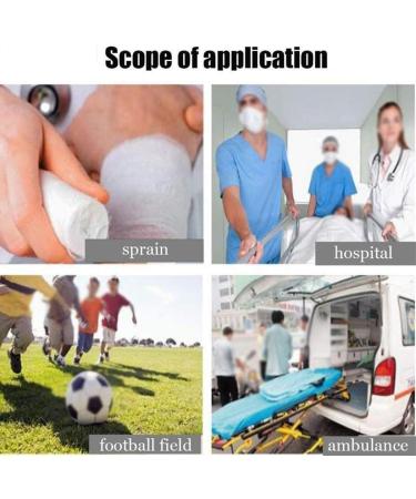 Portable Stretcher Waterproof Soft Stretcher 8 Handles Emergency Rescue Folding Stretcher Back Stretcher Positioning Bed Pad for Household Emergency Work Transfer Sling Orange - Buy Online on GoSupps.com