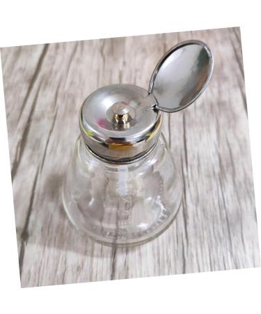 Beaupretty Solvent Portable Nail Polish Remover Bottle Crystal Liquid Nail Polish Remover Dispenser Travel Bottle Glass Containers for Liquids Liquid Storage Bottle To Pump Water - Buy Online on GoSupps.com