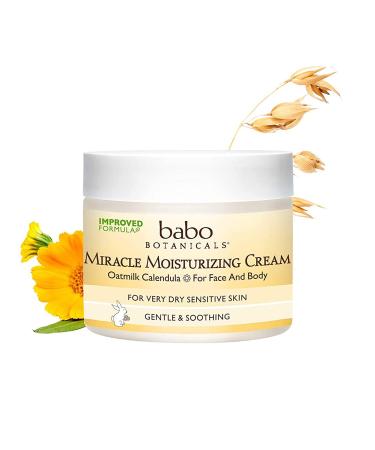 Babo Botanicals Miracle Moisturizing Cream 2 oz (57 g)