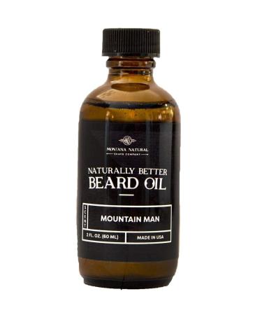 MNSC Mountain Man Beard Oil & Conditioner - All-Natural Hypoallergenic Softens & Strengthens Beard Growth - Made in USA - Buy Online on GoSupps.com