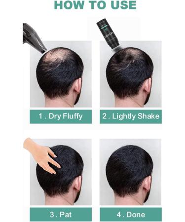 UOYOU Medium Brown Hair Fibres 27.5g Bottle - Natural Keratin Hair Loss Concealer for Men and Women - Hair Building Fibres Powder - Buy Online on GoSupps.com