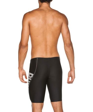 Buy Arena byor Evo Men's Pool Jammer - Quick-Drying Chlorine & Salt Resistant UV Protection 50+ Black-Black-White - Buy Online on GoSupps.com