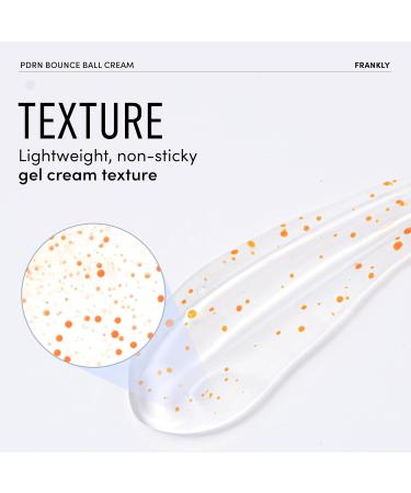 FRANKLY Salmon PDRN Bounce Ball Cream 99% Pure Salmon DNA Moisturizer for Skin Repair & Glow | Post Microneedling Recovery & Barrier Repair | Lightweight Gel Cream | Korean Skincare | 1.69 fl oz - Buy Online on GoSupps.com