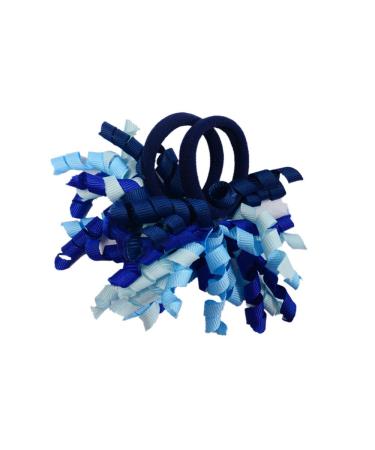18pc Boutique Girls' Curly Korker Bow Hair Ties - Assorted Colors - Buy Online on GoSupps.com