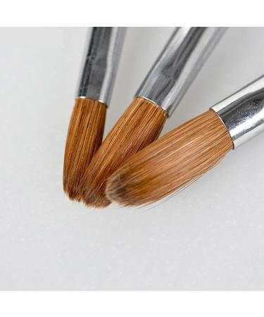 KADS Kolinsky Sable Acrylic Nail Art Brush - Red Wood Pen Manicure Tool - Buy Online on GoSupps.com