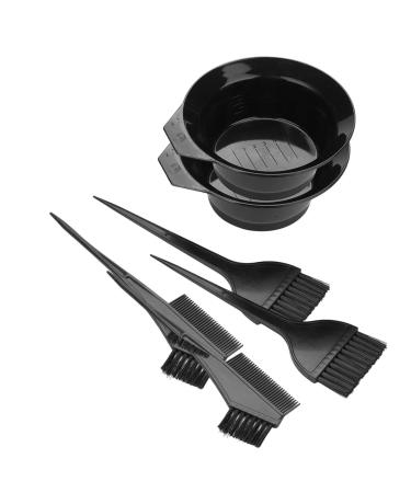 HERCHR 6 pi ces ensemble de brosse et de bol de coloration de cheveux Kit de teinture de coloration de cheveux de salon professionnel Hairbleach Dit coloration de cheveux avec brosse de