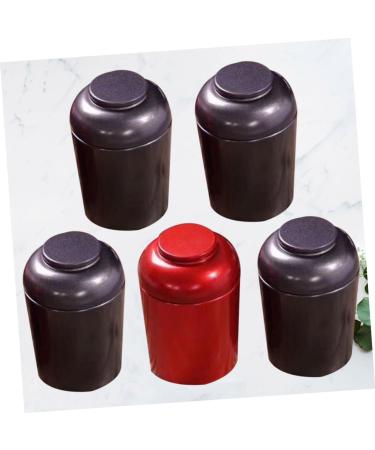 MAGICLULU 10 Pcs 1 Tinplate Tea Cans Portable Sealed Cans Travel Tea Container Tin Can Household - Buy Online on GoSupps.com