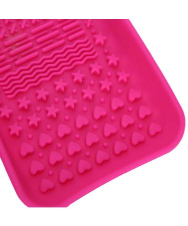 2 Pieces Silicone Makeup Brush Cleaning Pads - Ultimate Scrubber for Foundation Brushes & Cosmetics | Efficient Washing Tool for Flawless Makeup - Buy Online on GoSupps.com
