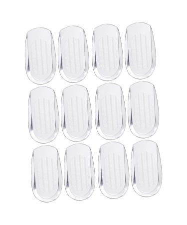 Gatuida 6 Pairs Heel Pad Heel Pad Heel Cushion Inserts Heel Pad Shoes Heel Pad Sneaker Heels Support Heel Pads Cushion Heel Support Inserts Non-Slip Men and Women Floor Mat Gel