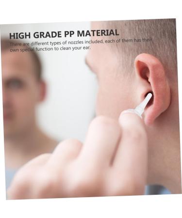 GARVALON 10pcs Disposable Conical Ear Wash Tips for Earwax Removal Portable Ear Cleaner Nozzles for Ages Easy to Use Washing Systems - Buy Online on GoSupps.com