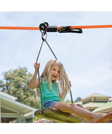 Silica Zipline Brake Stopper for Slackline Kits - Backyard Zipline Stopper for Kids - Accessories for Zipline Braking System - Buy Online on GoSupps.com
