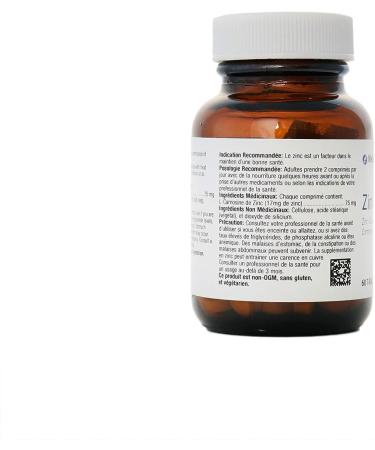 Metagenics Zinlori 75 High Potency Zinc Carnosine Supplement to Help Relieve Minor Stomach Discomfort - 60 Tablets - Buy Online on GoSupps.com